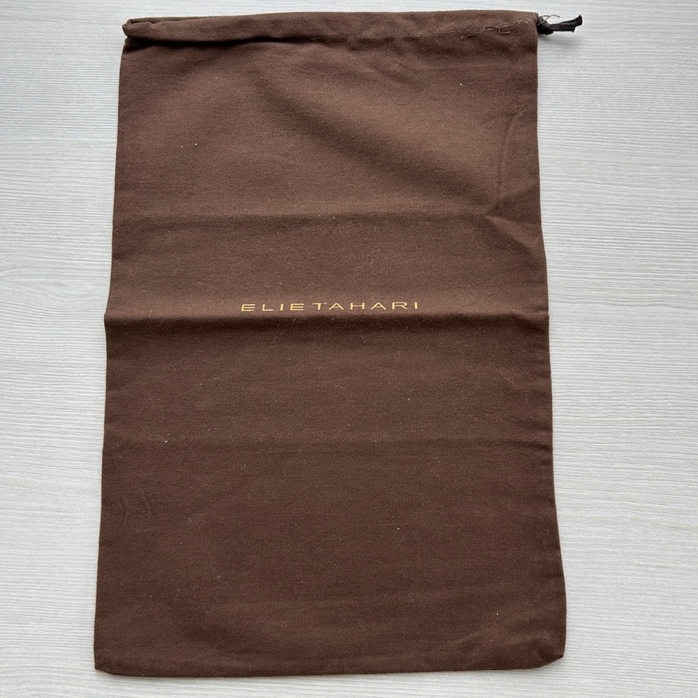 New Elie Tahari Brown Dust Bag (Bag/Shoes/Accesory Storage, Organizing, Travel)